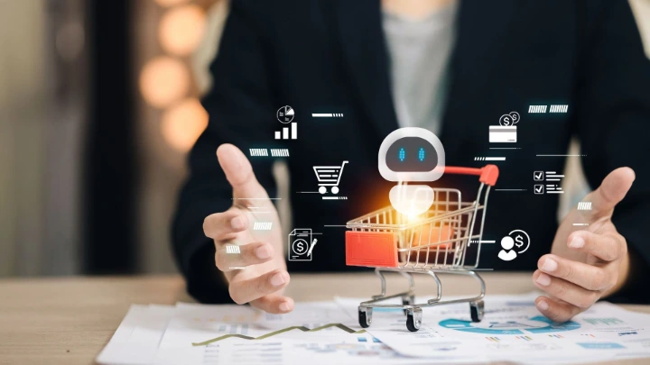 a IA transforma la experiencia de compra online.. Source: Jutharat Pinpan / Getty Images